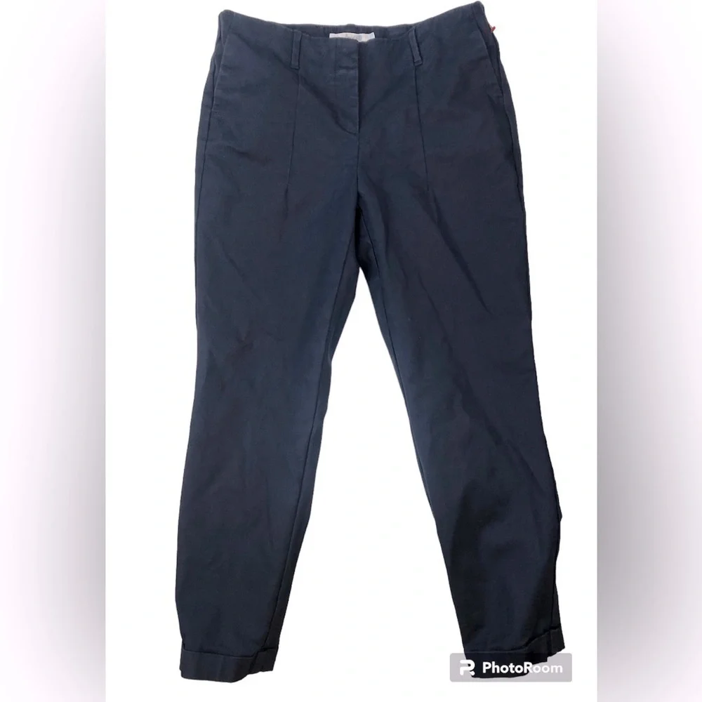 Boden navy blue Chelsea trouser pants size 6 - Picture 1 of 7